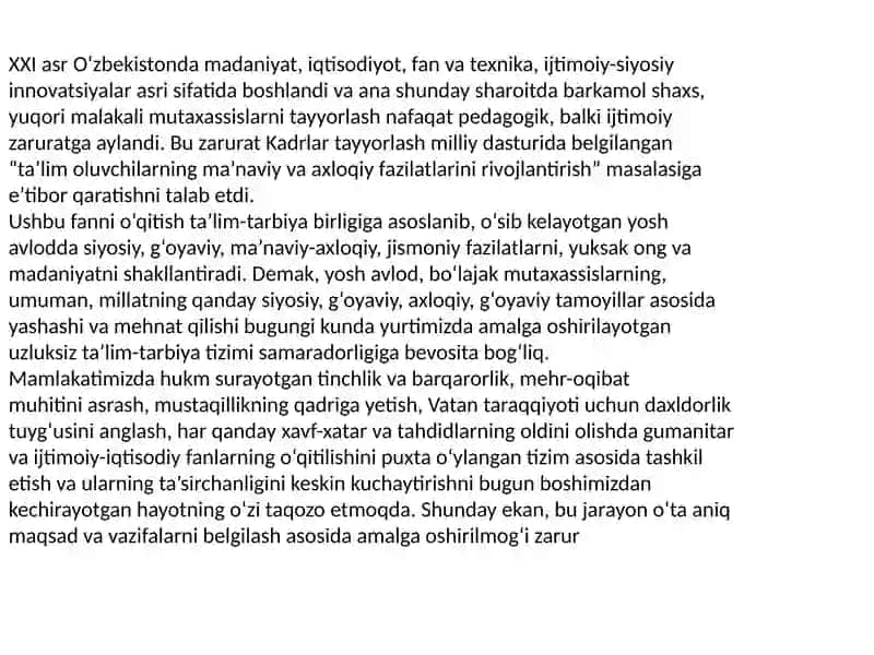 O'zbekistonda ijtimoiy-siyosiy jarayonlar 4
