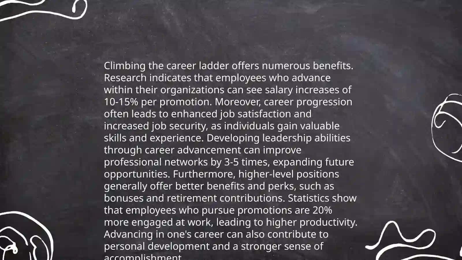 The career ladder 4