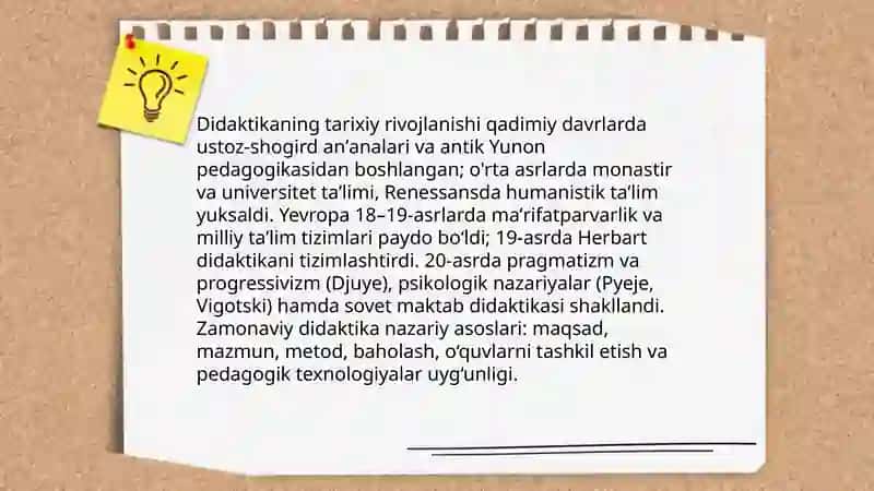 Didaktika taʼlim nazaryasi sifatida 4