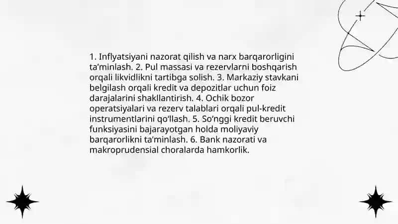 Pul kredit siyosati va uning samaradorligi 4