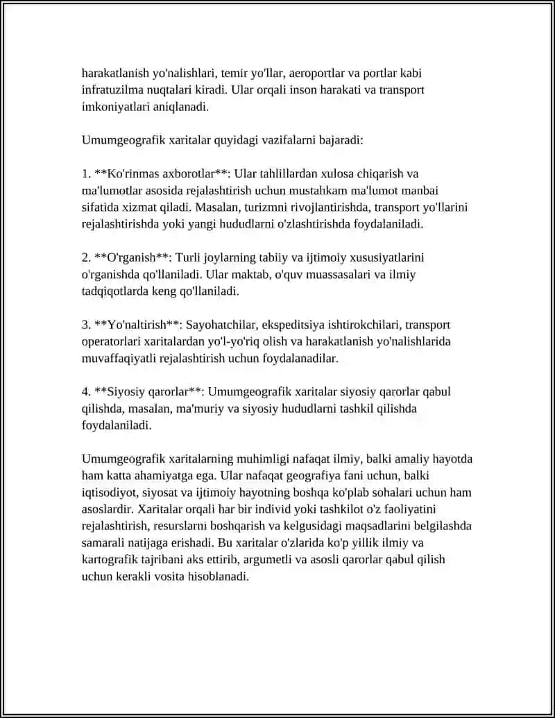 UMUMGEOGRAFIK XARITALAR 4