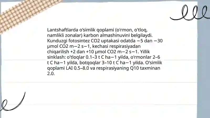 Lantshaftlarda biosfera-atmosferaning bogliqligi 4