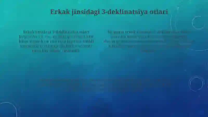 3-deklinatsiya otlari 4
