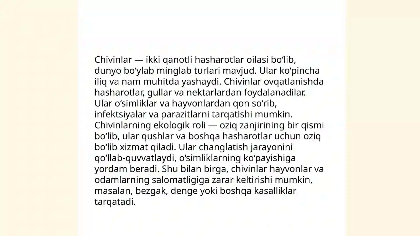 Suv muhitida yashovchi hashorotlar 4
