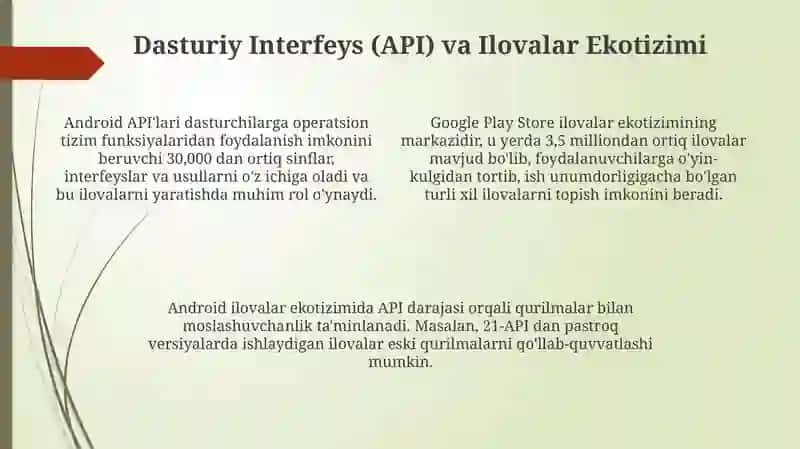 Android operatsion tizimi 4