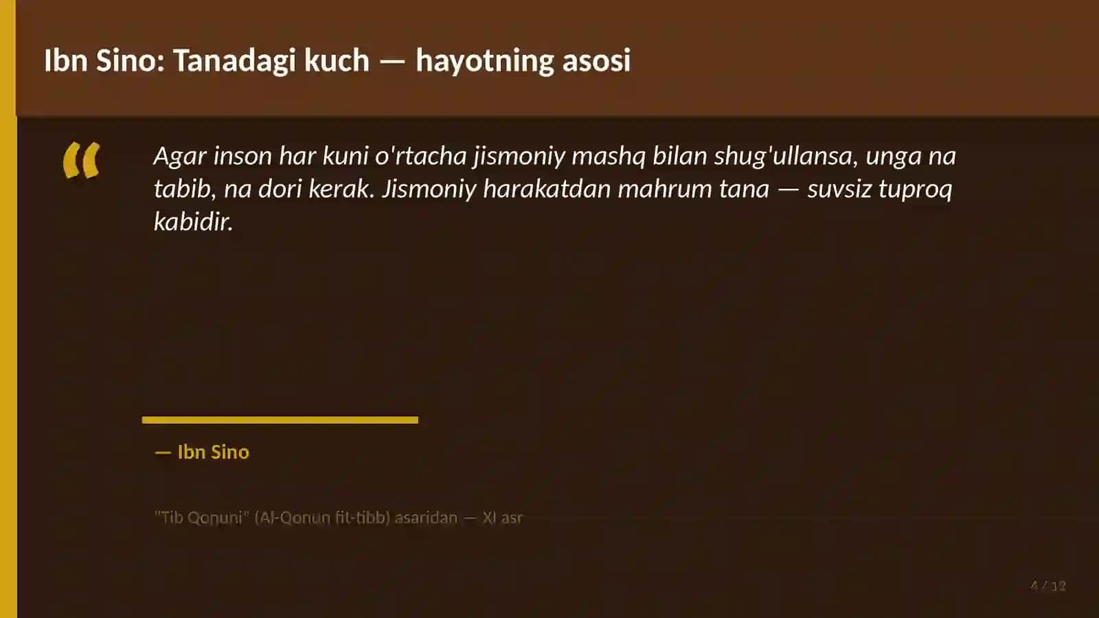 SHARQ MUTAFAKKIRLARINING JISMONIY TARBIYA HAQIDAGI QARASHLARI 4