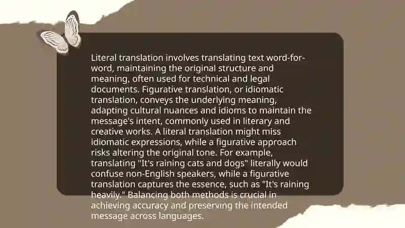 The translation of idioms 4