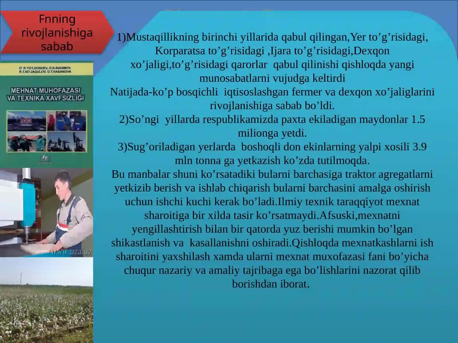 Xayot faoliyati xavfsizligi 4