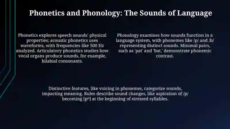 Use of linguistic factors 4