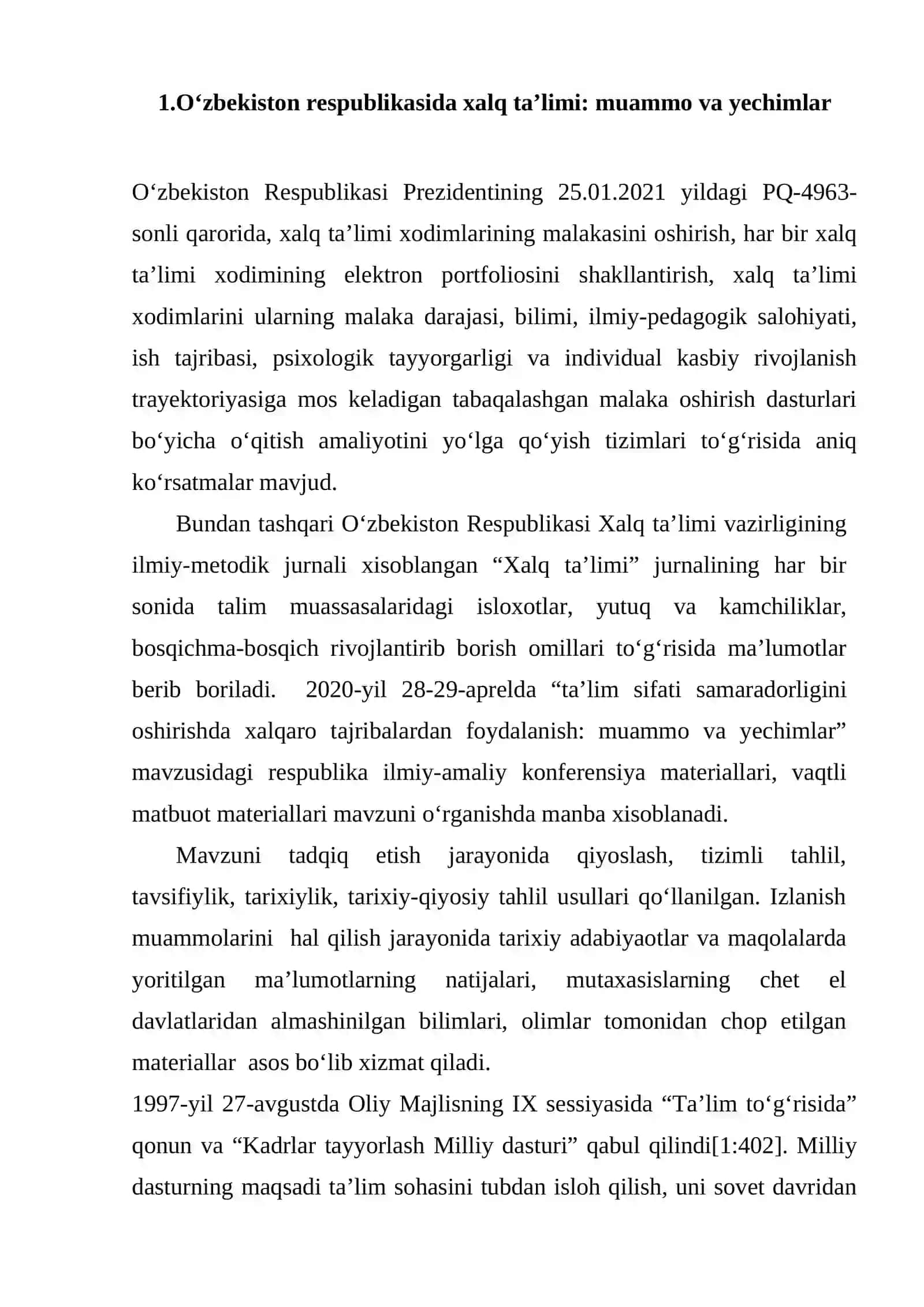 UMUMIY O’RTA TA’LIM MAKTABI  BUXGALTERIYA 4