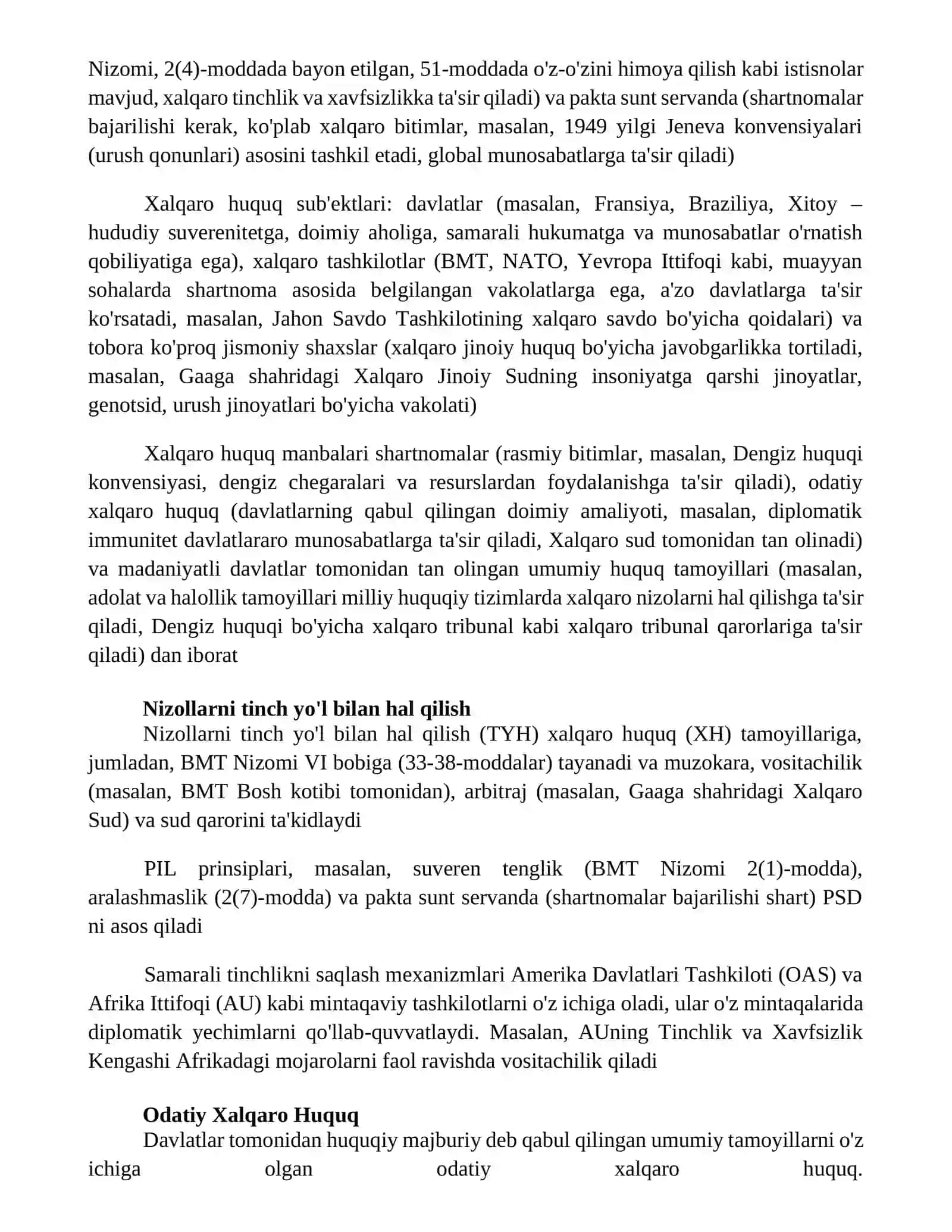 Xalqaro huquq tamoyillari 4