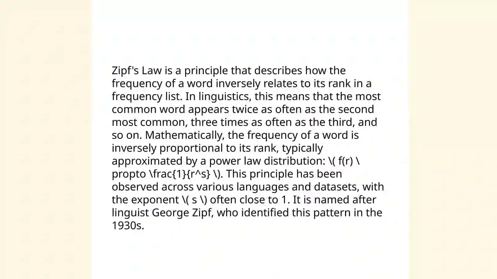 Proportion of words in the text 4
