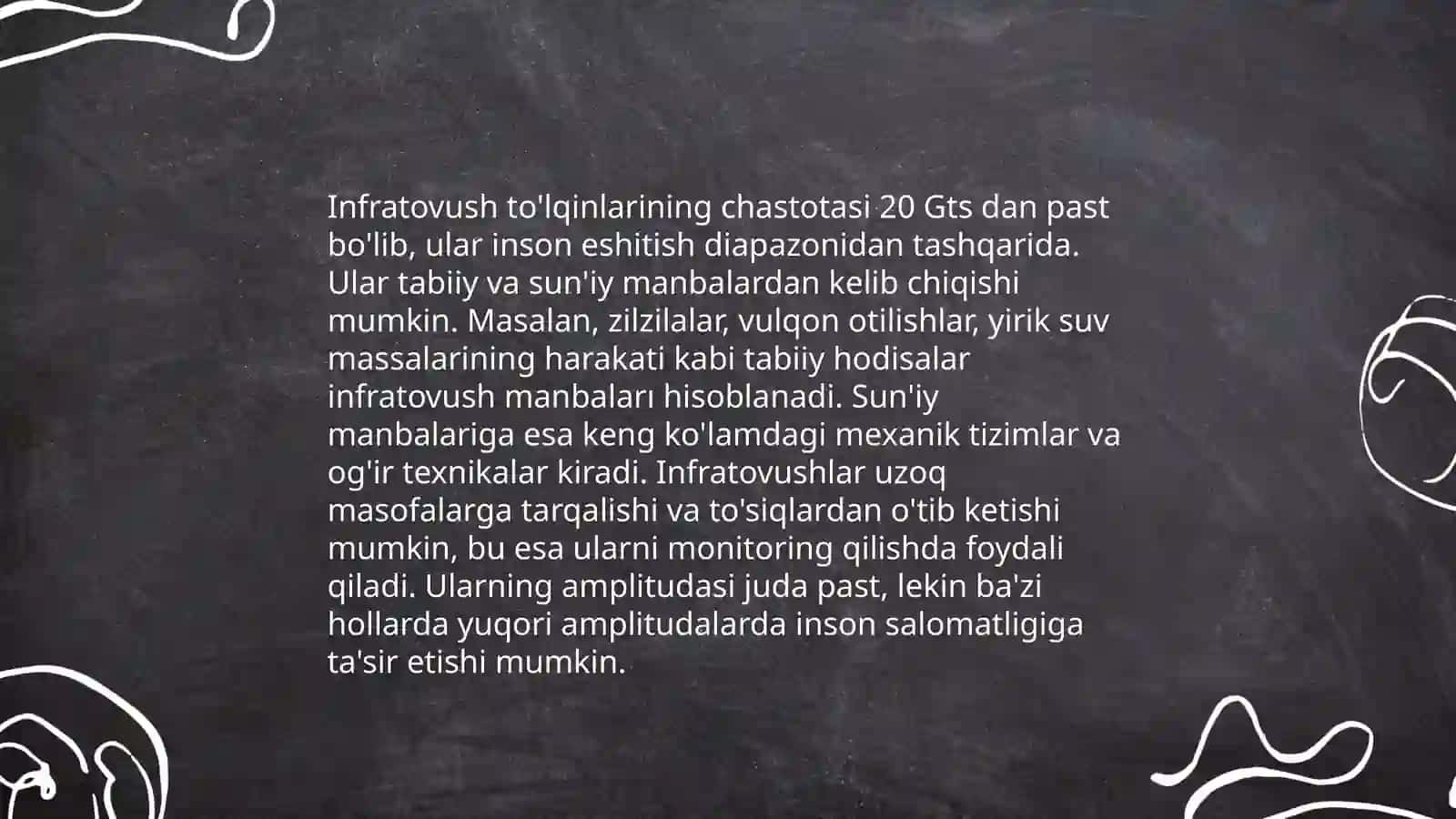 Ultratovush va Infratovushlar 4
