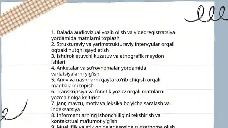 Xalq ogʻzaki ijodidan foydalanish mahorati 4