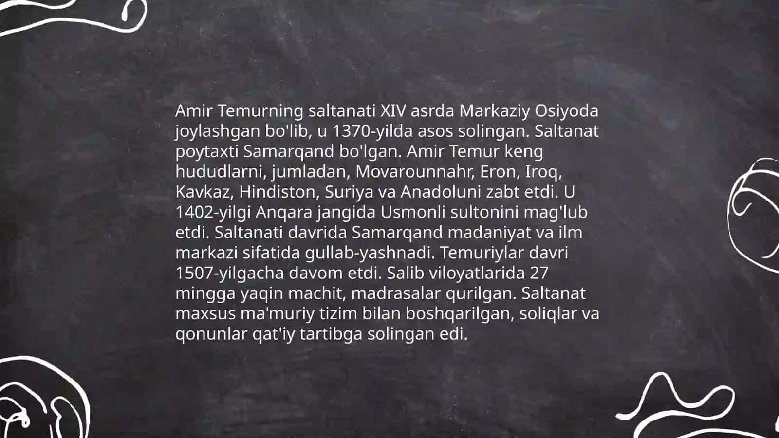 Amir Temur buyuk davlat arbobi 4