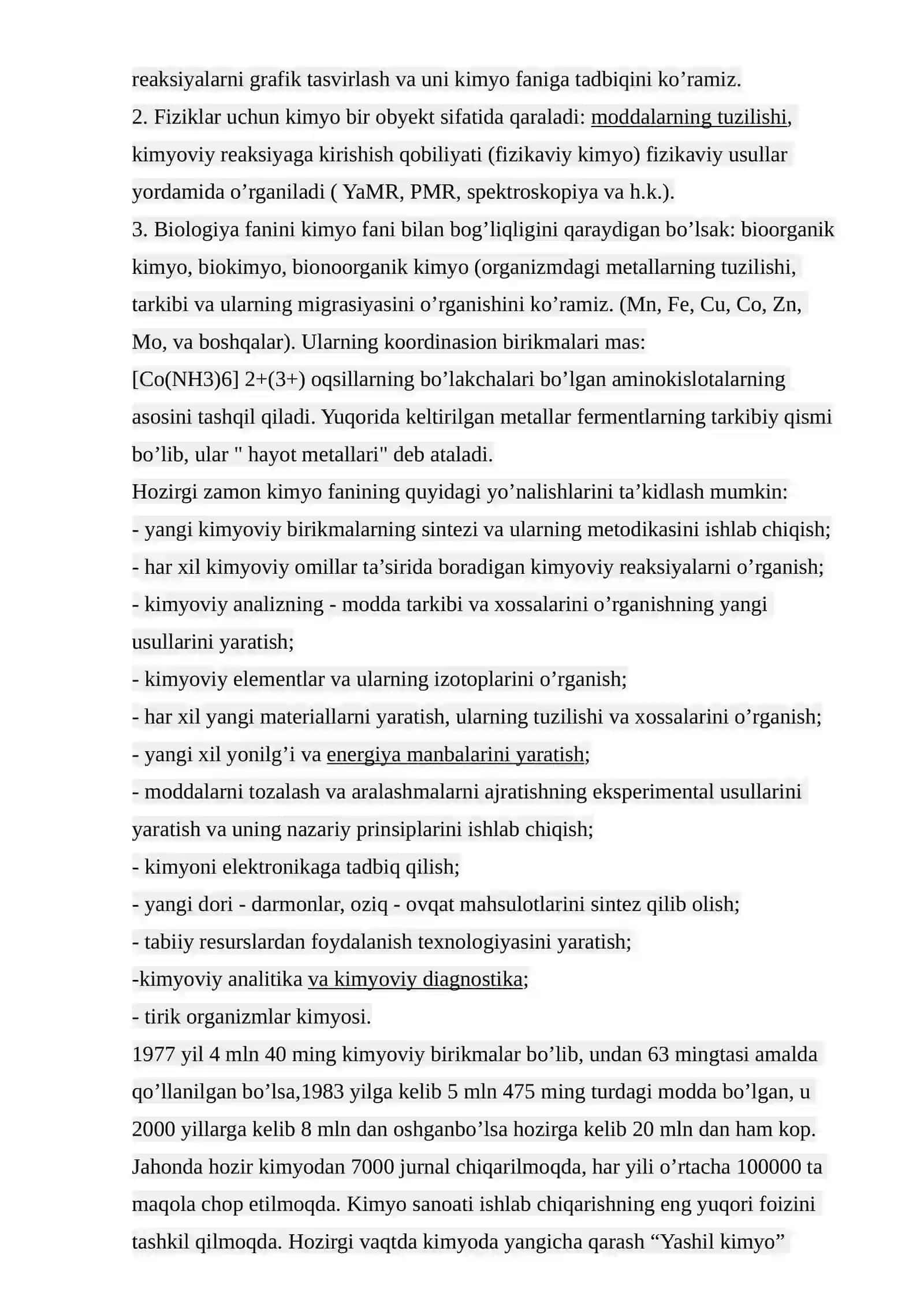 Fizikaviy kimyo fanini zamonaviy tahlil usullarini o'rgatish 4