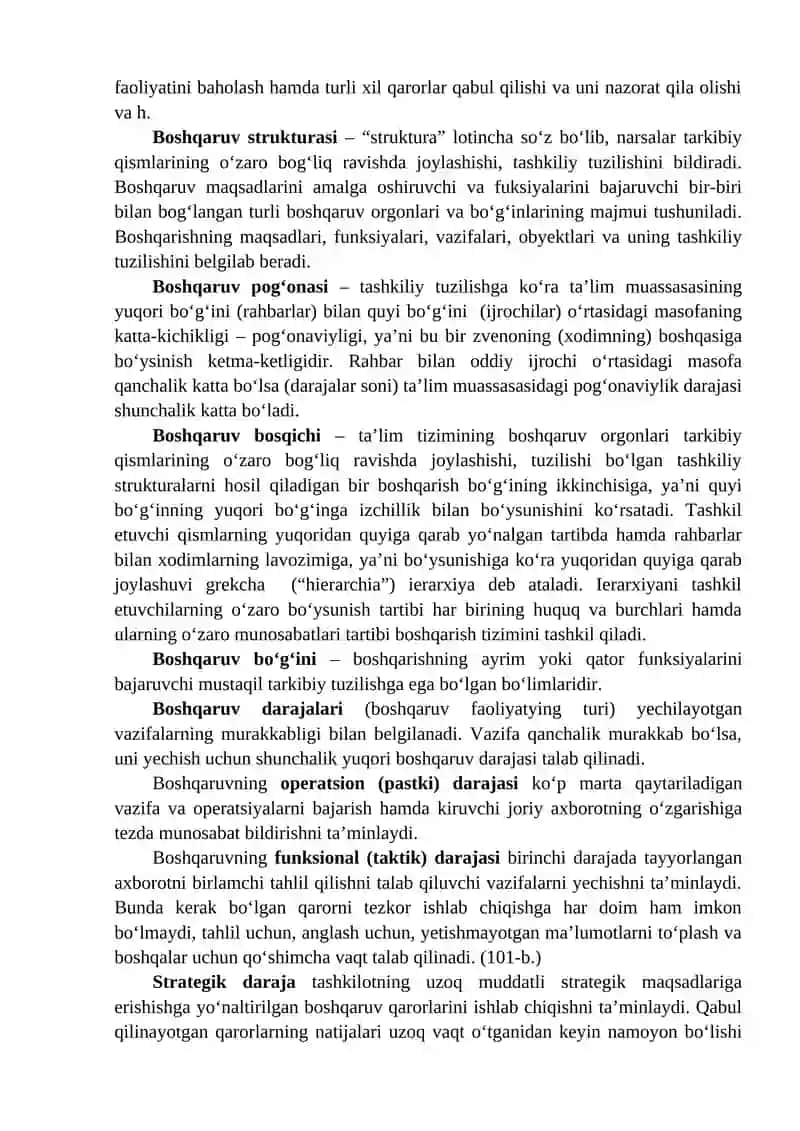 TA’LIM TIZIMINI BOSHQARISHNING ILMIY ASOSLARI 4