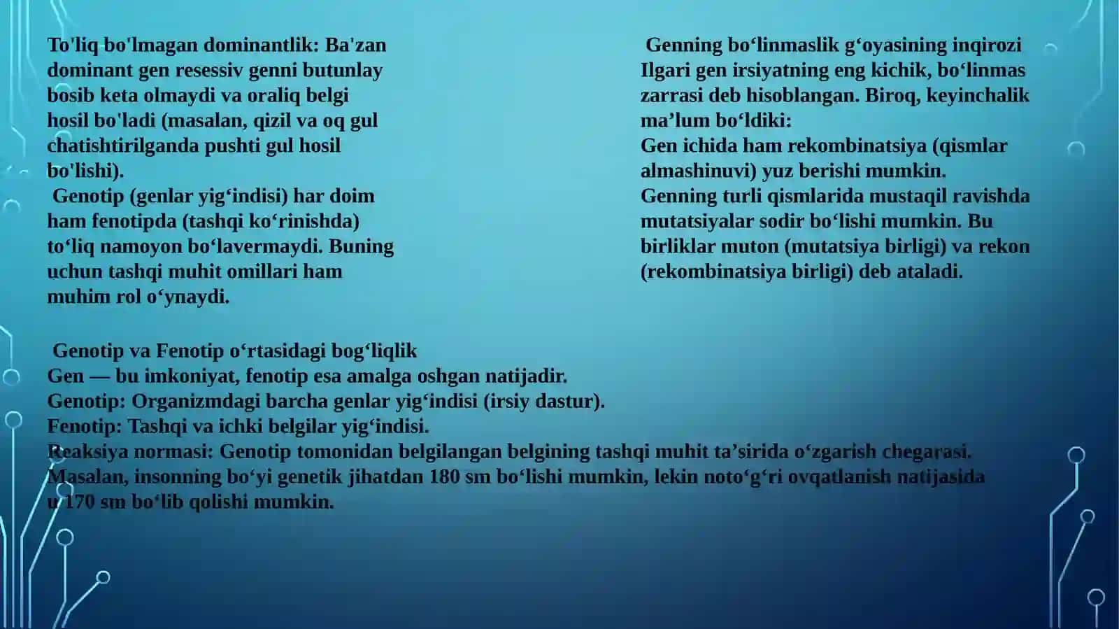 Gen Haqida Tushuncha 4
