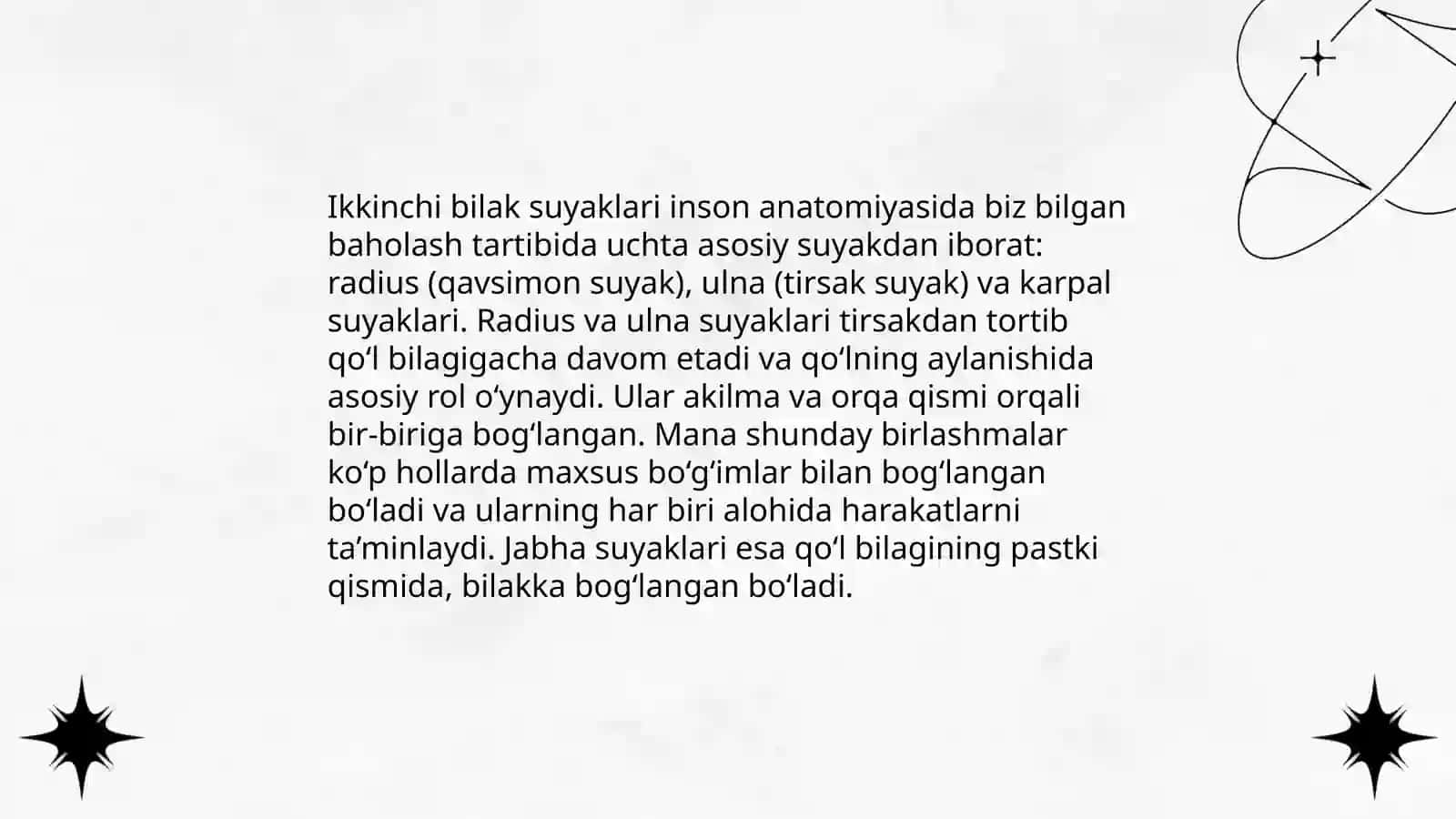 Qoʻl suyaklarining birlashmalari 4
