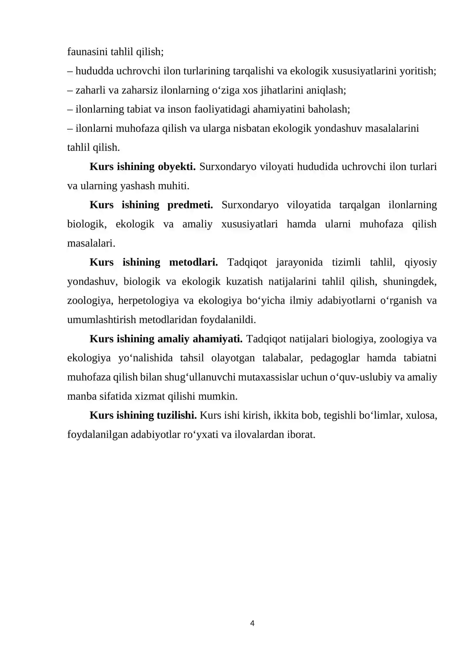 Surxondaryo viloyati sharoitida uchrovchi ilonlar 4