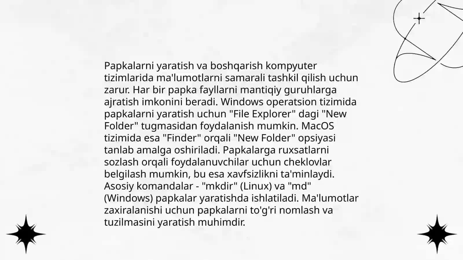 Fayllarni tartibga solish 4