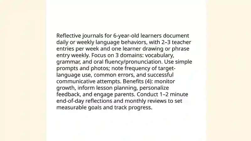 Reflective Teaching English to Young Learners 4