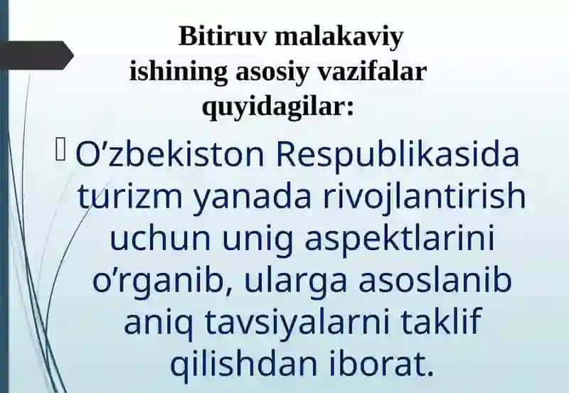 Turizm sohasining rivojlanishi 4