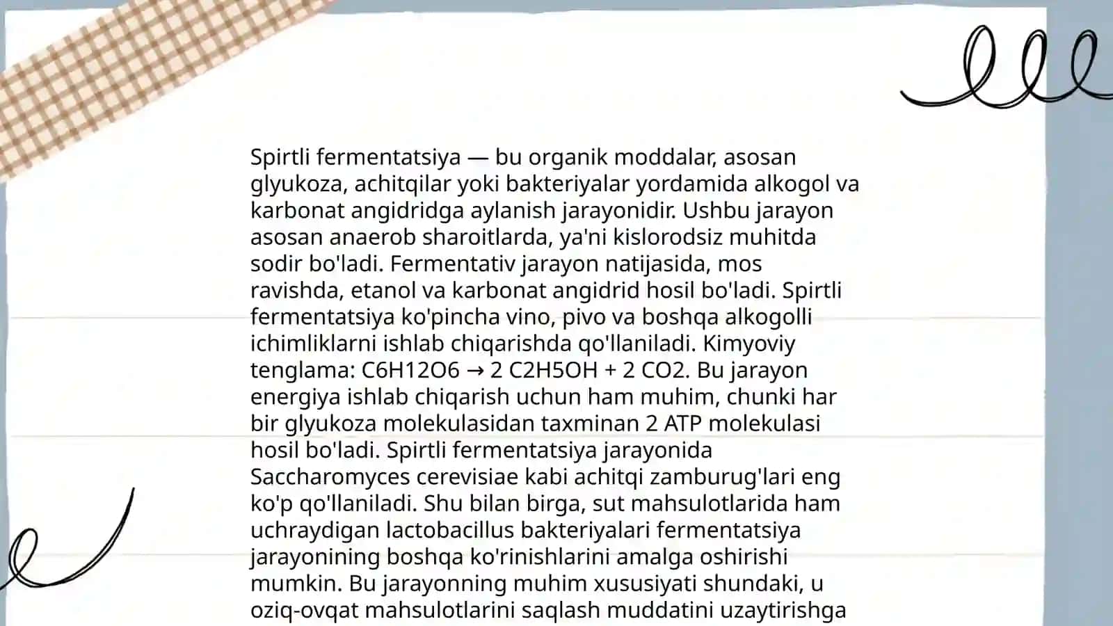 Fermentatsiya jarayonlari 4
