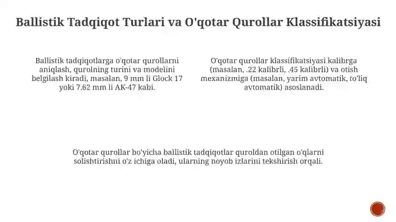 Kriminalistik ballistika 4