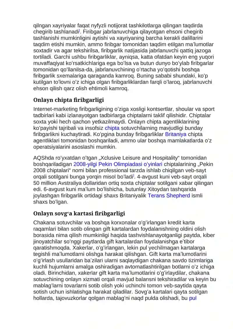 Internet tarmog'ida shaxsiy xavfsizlik qoidalari 4