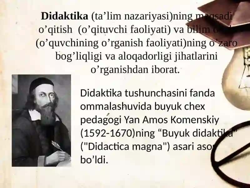 Didaktika – pedagogik ta'lim nazariyasi 4