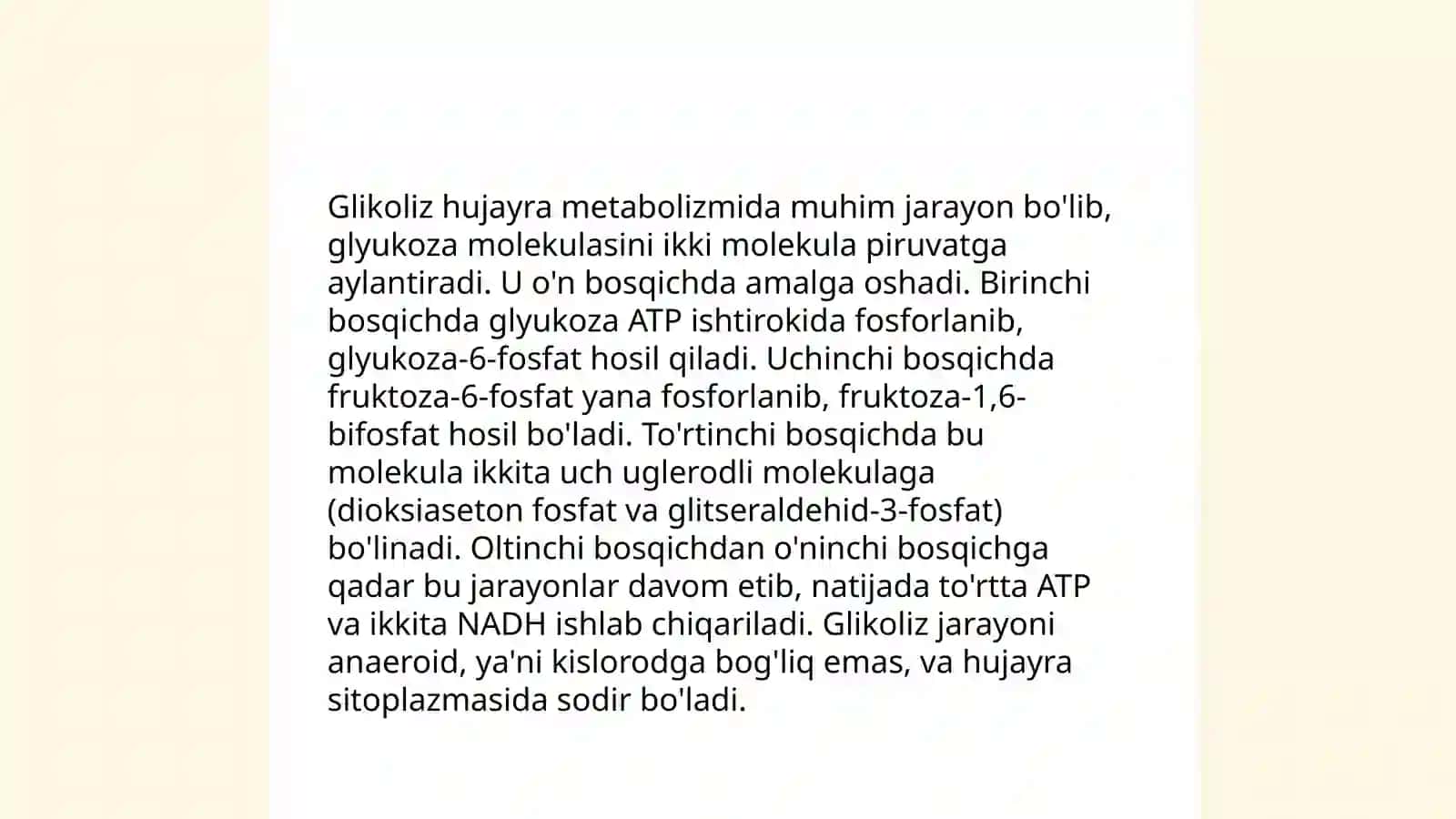 Glukoza katabolizmi va glyukoneogenez 4