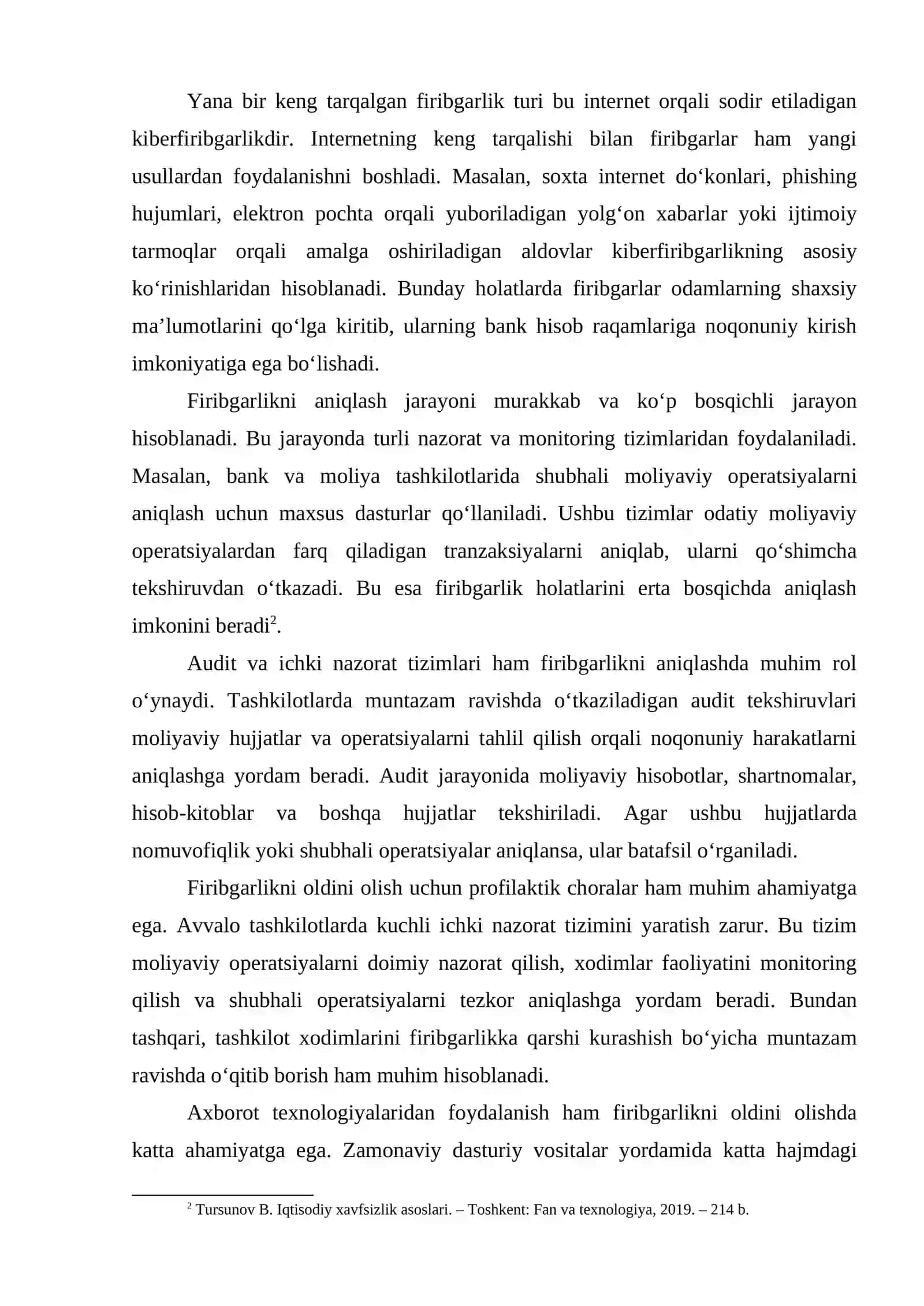 Firibni aniqlash va oldini olish 4