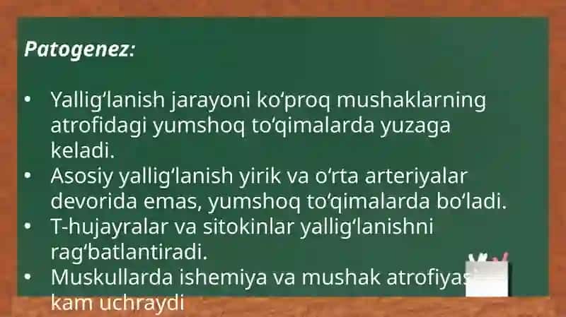 Revmatik polimialgiya. Polindrom revmatizm 4