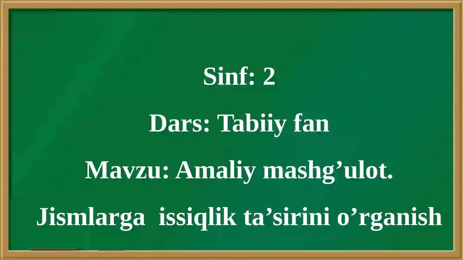 Darslik bilanishlash 4