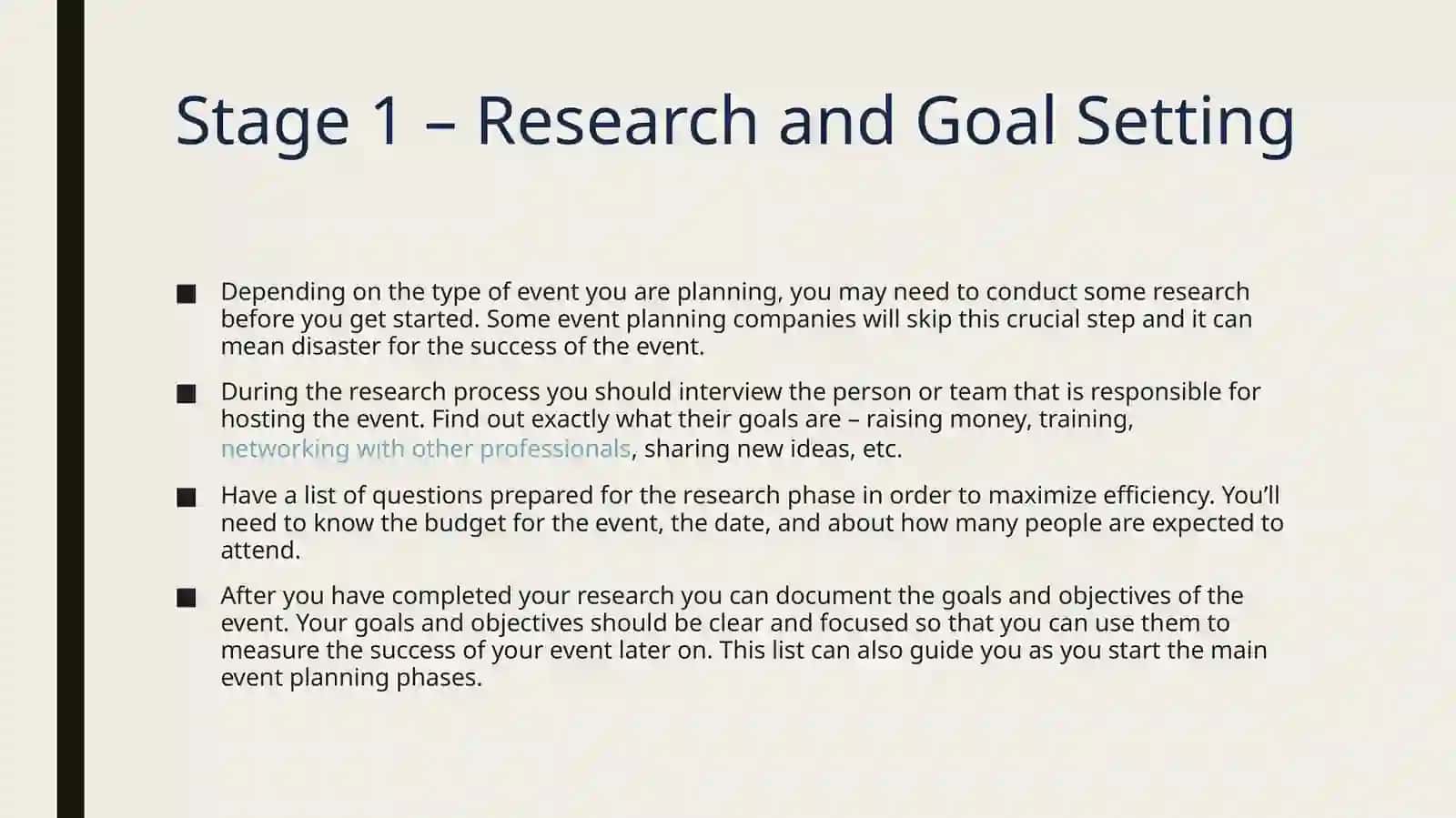 The Perfect Plan: What Are the Five Stages of Event Planning? 4