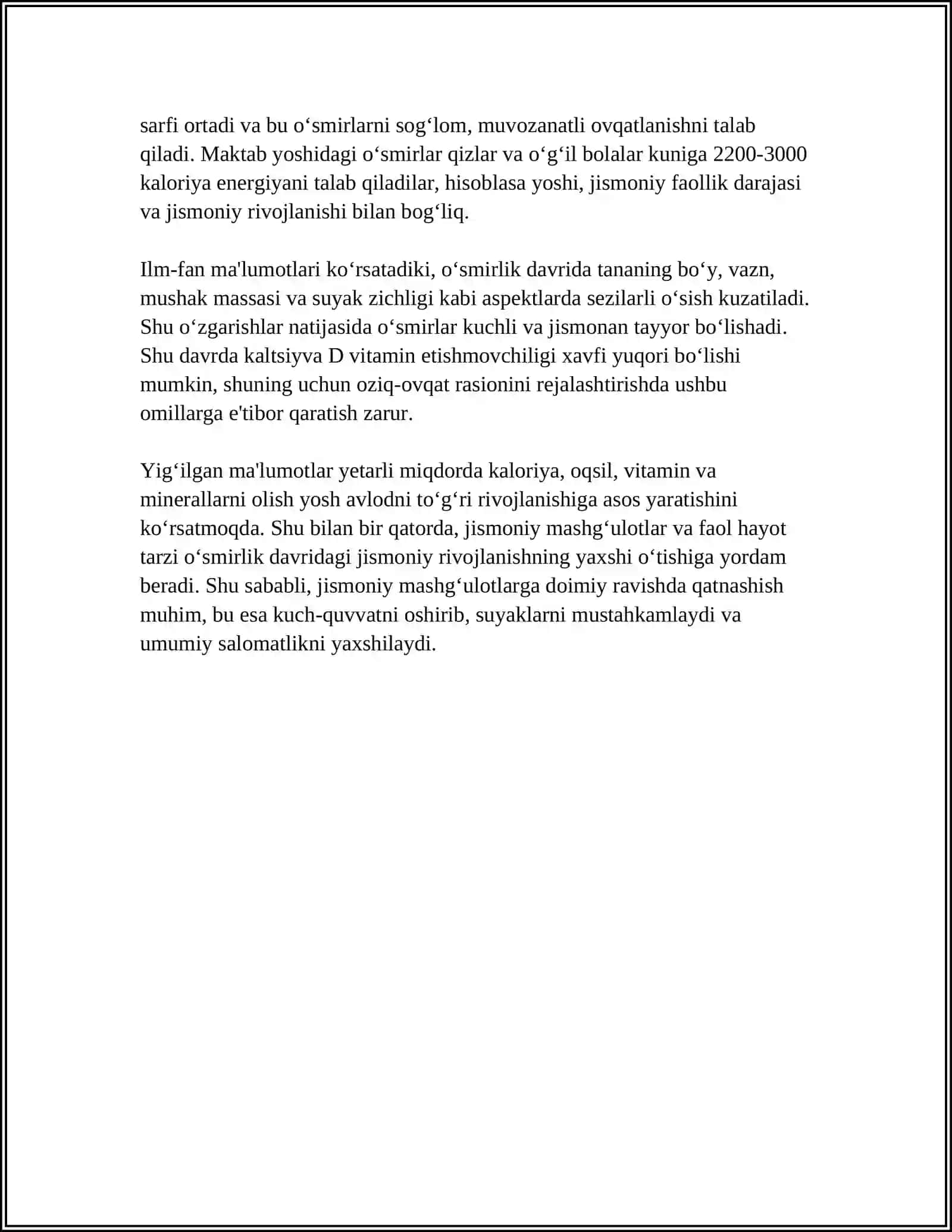O’SMIRLIK DAVRIDA PSIXIK RIVOJLANISH XUSUSIYATLARI 4