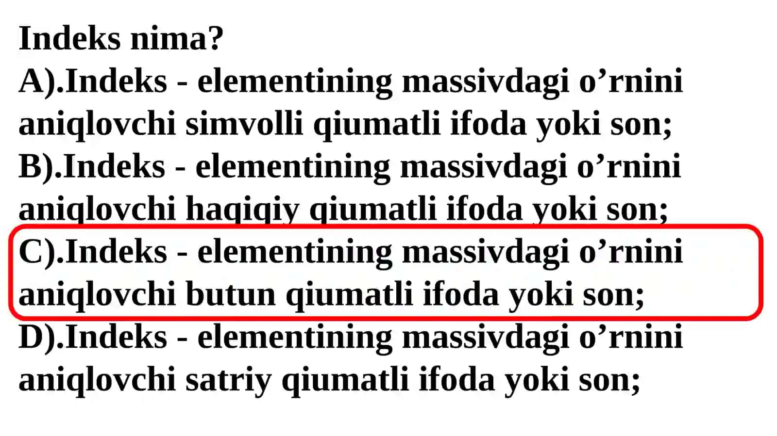 3-Ma`ruza:C# tilida umumlashtirish 4