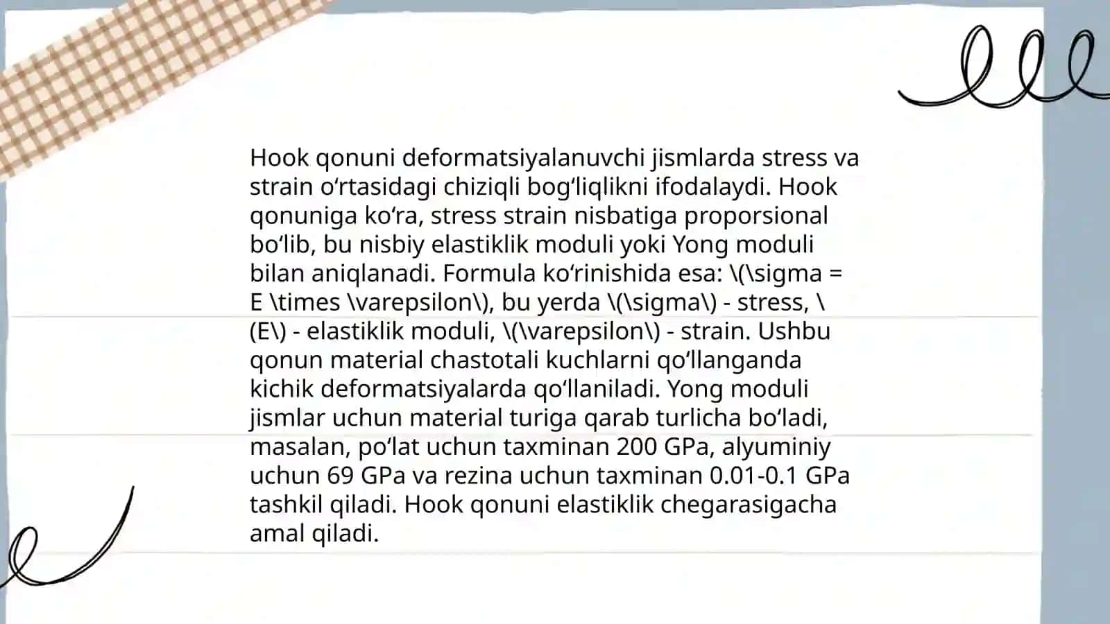 Jismlarning elastik va noelastik urulishi 4