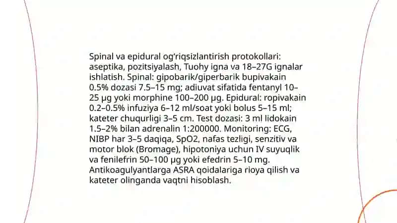 Zamonaviy ogʻriqsizlantirish usullari 4