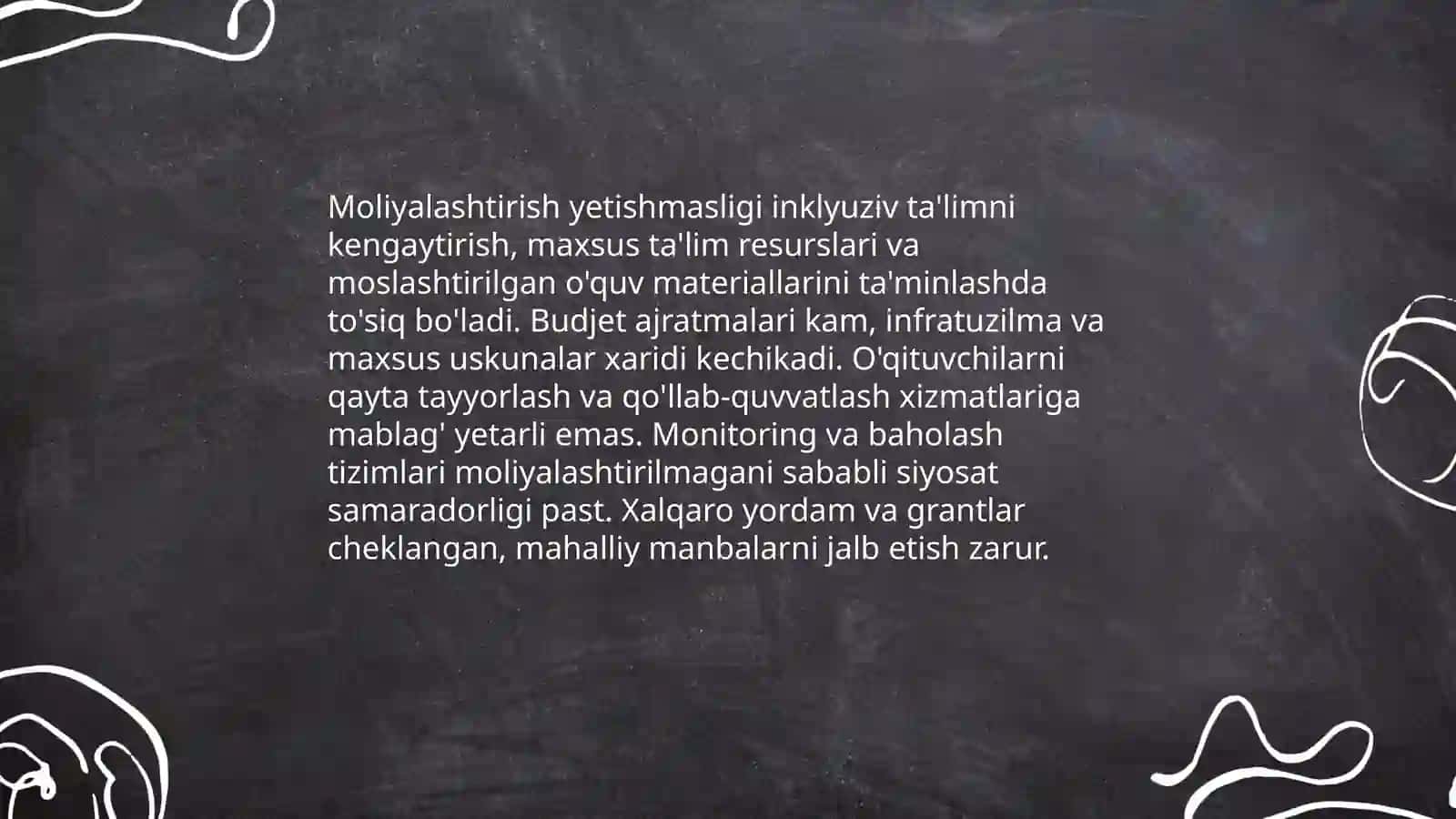 Inklyuziv ta'limni tashkil etish muammolari 4