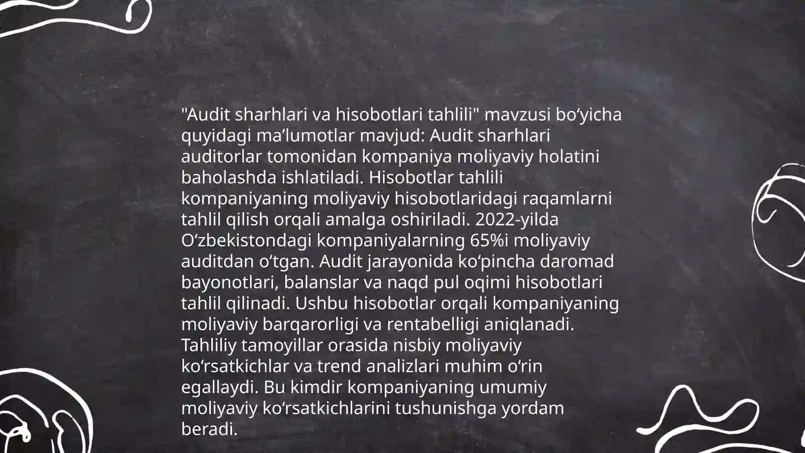 Auditor xulosalari: Ta'sir va ahamiyati 4