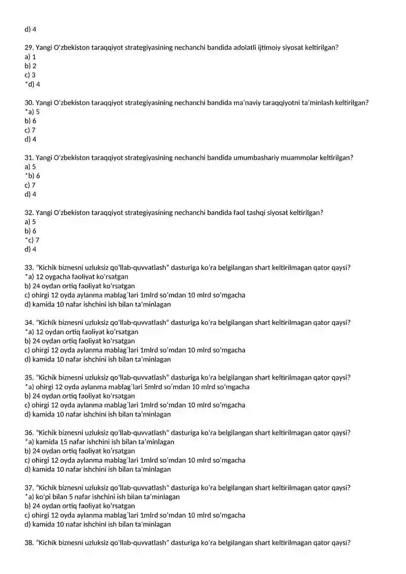 Iqtisodiy siyosatga kirish 4