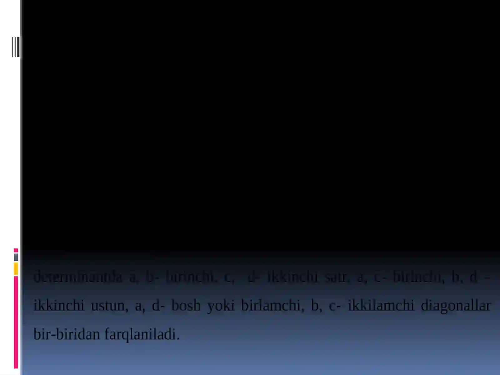 OLIY MATEMATIKA fanidan MUSTAQIL ISHI 4