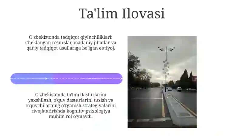 O'zbekistonda Kognitiv Psixologiyaga Kirish 4