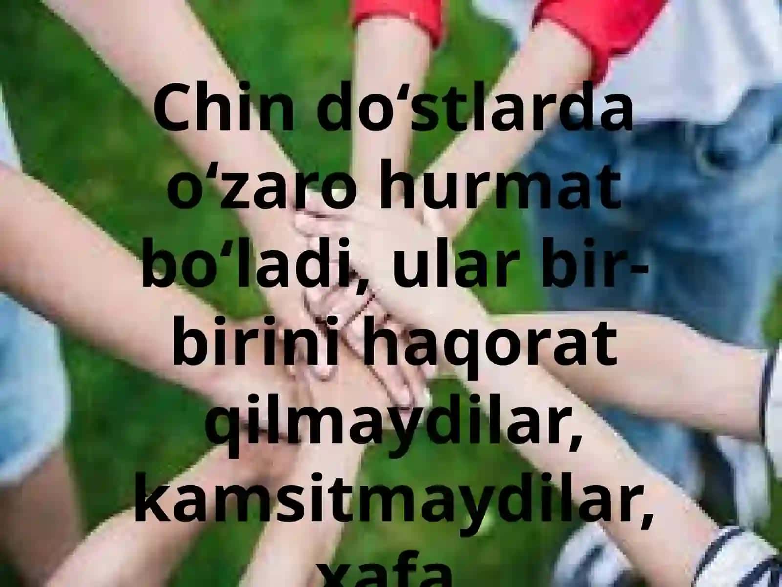 DO’STLIK VA MEHR-OQIBAT 4