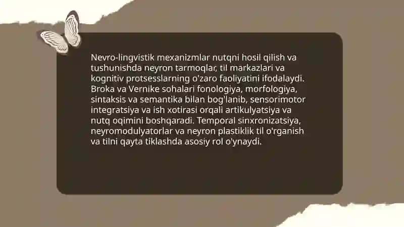 Nutq-murakkab mexsnizm sifatida 4