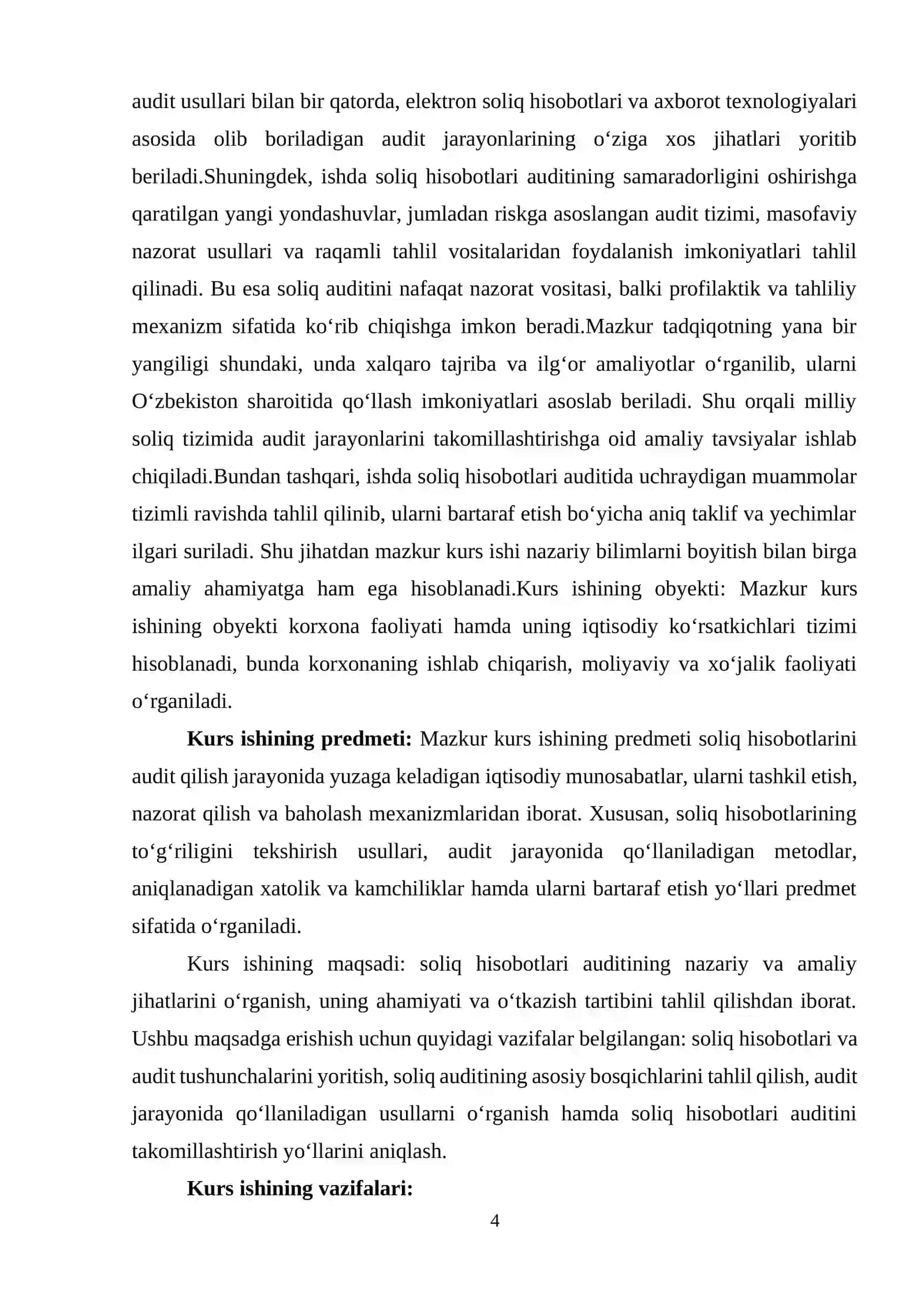Soliq hisobotlari auditi 4