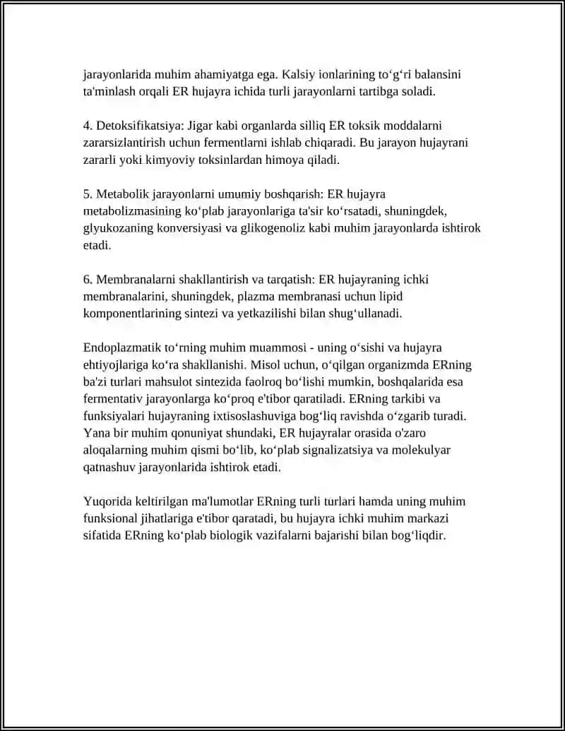 ENDOPLAZMATIK TOʻR VA ULARNING TURLARI 4