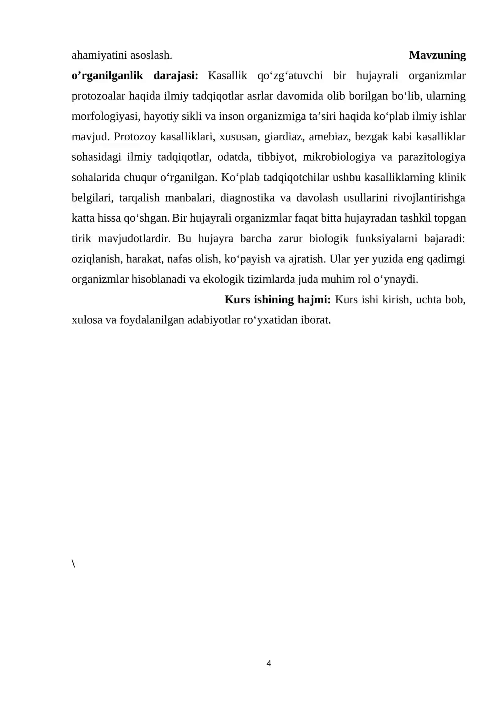 Kasallik qo’zg’atuvchi bir hujayralilar 4